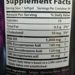 Galaxy Labs Fish Oil 90 Softgels Vitamins & Minerals