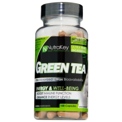NutraKey Green Tea (100 Caps) Fat Burners