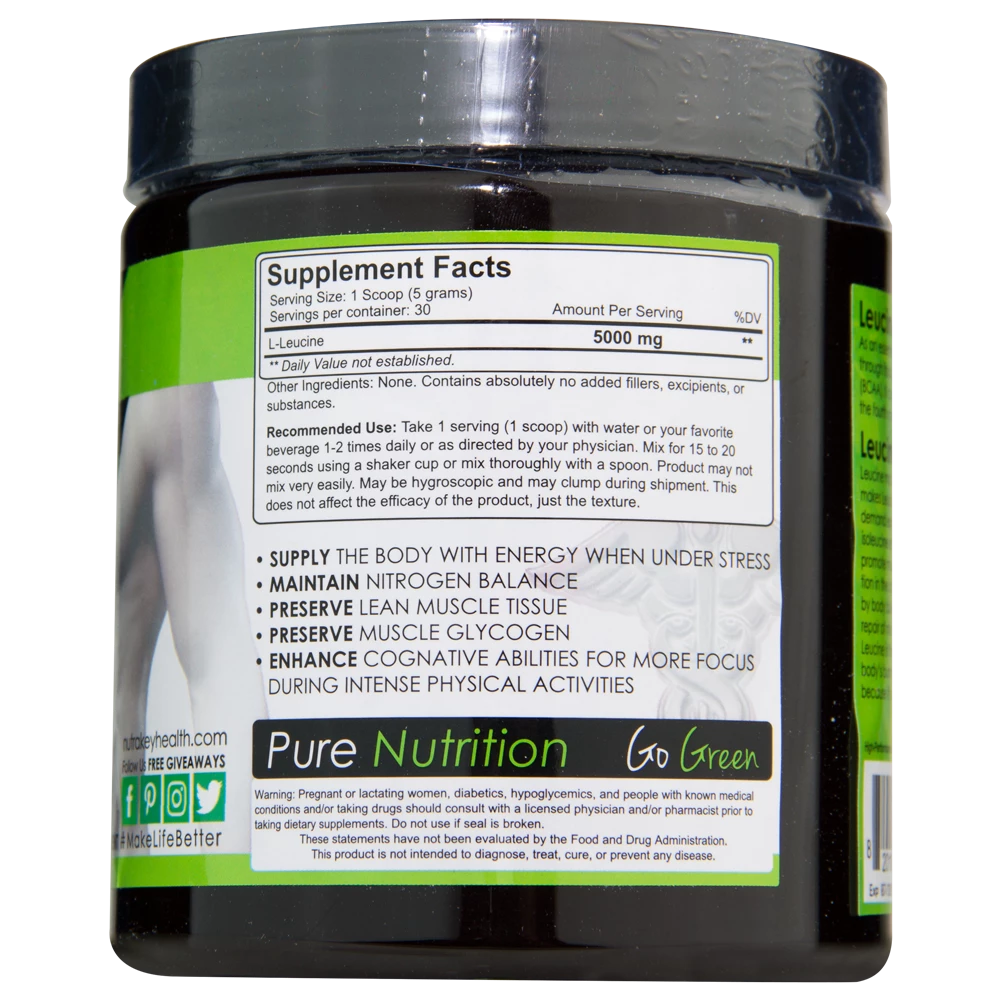 Cheapest ๐ NutraKey Leucine (150g) ๐ 2 NutraKey Leucine (150g)