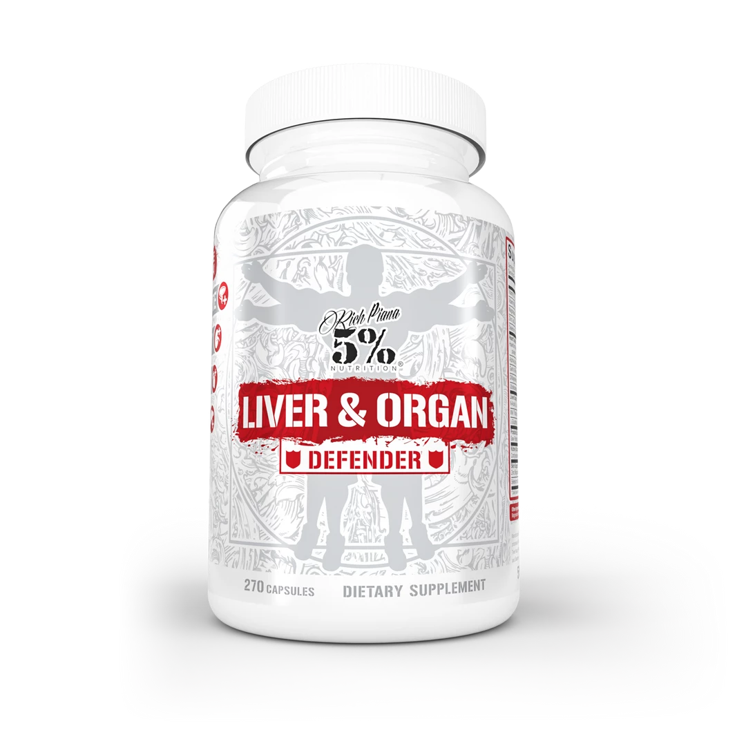 Hot Sale β¨ Rich Piana 5% 5% Nutrition Liver & Organ Defender (270 Caps) π 1 Rich Piana 5% 5% Nutrition Liver & Organ Defender (270 Caps)
