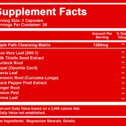 NTel Nutra 3TOX (90 Caps) Fat Burners