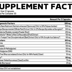 Nootropics & Focus Glaxon Neuro 365 (90 Caps)