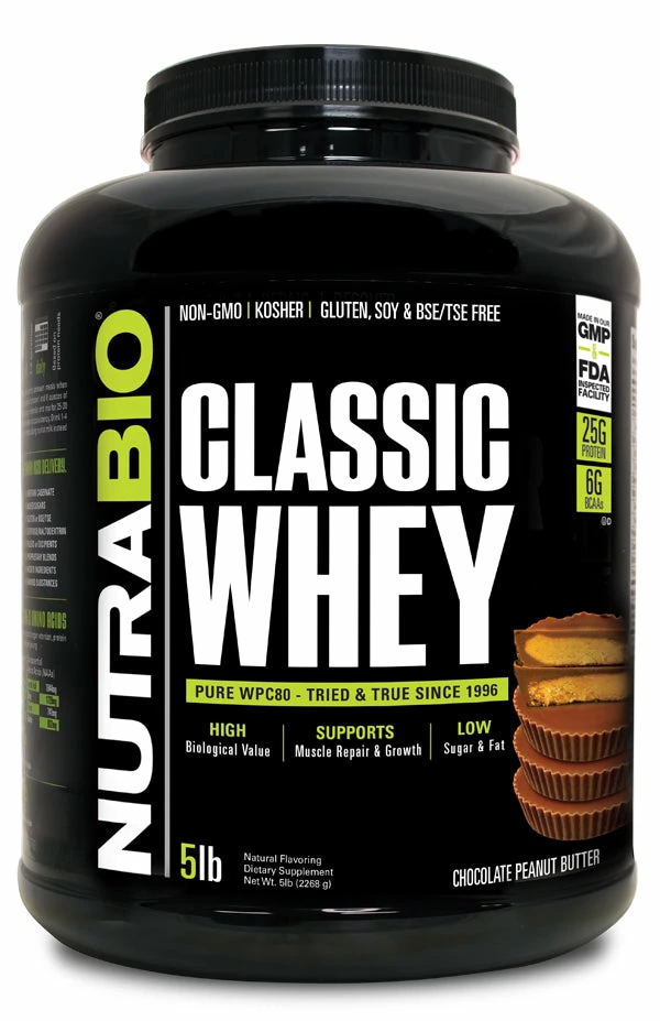 Discount ✨ NutraBio Classic Whey 🌟 7 NutraBio Classic Whey