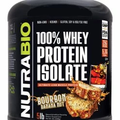 NutraBio 100% Whey Protein Isolate