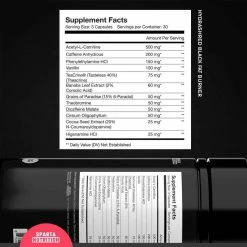 Fat Burners Sparta Nutrition HydraShred Black