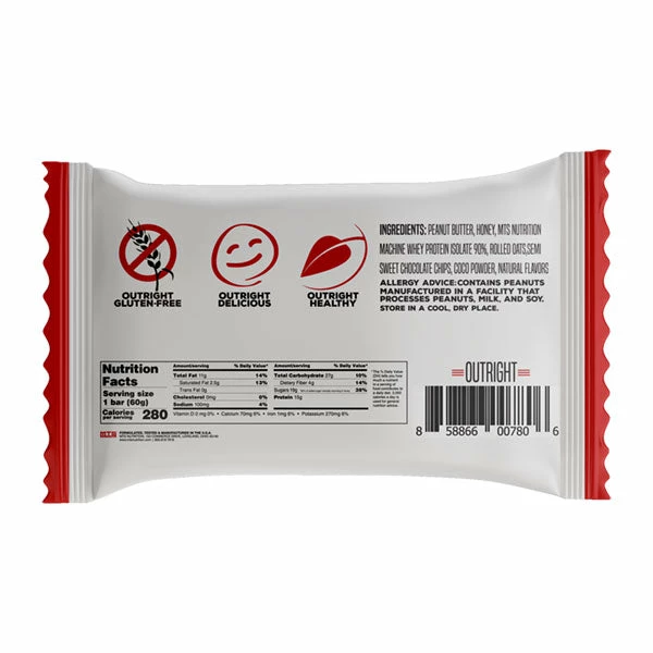 Flash Sale 💯 MTS Nutrition Outright Bar ❤️ 2 MTS Nutrition Outright Bar