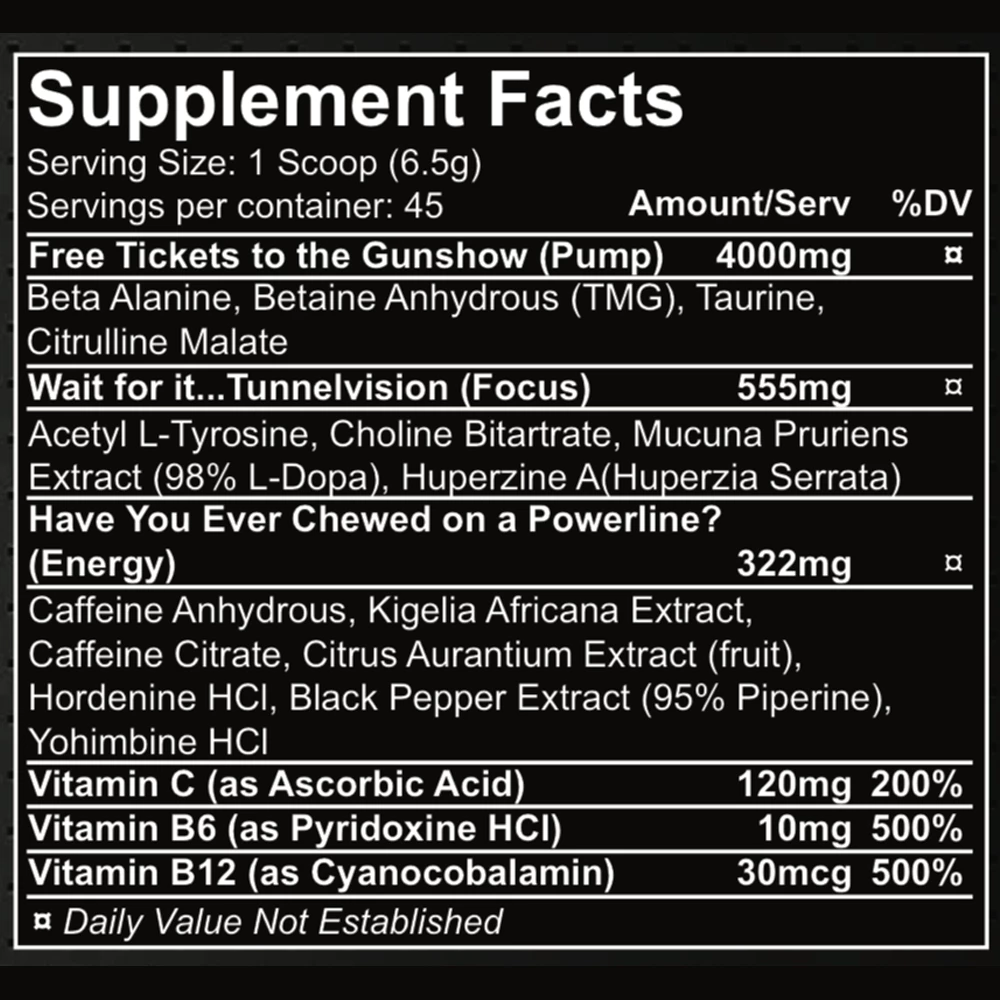 Budget ๐ Pre-Workout Repp Sports ReactR ๐ 2 Pre-Workout Repp Sports ReactR