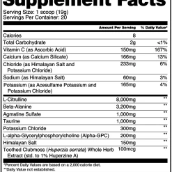 Pre-Workout Alchemy Labs Pump 101