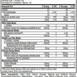 Muscletech Performance Series VaporX5 Ripped Pre-Workout