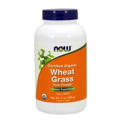 NOW Wheat Grass Powder (9oz) Vitamins & Minerals