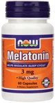 NOW Melatonin Nootropics & Focus