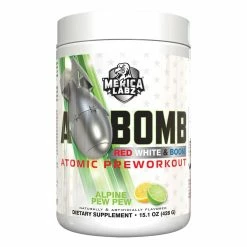 Pre-Workout Merica Labz A-Bomb Red White N Boom