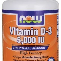 Vitamins & Minerals NOW Vitamin D-3 5,000 IU (120softgels)