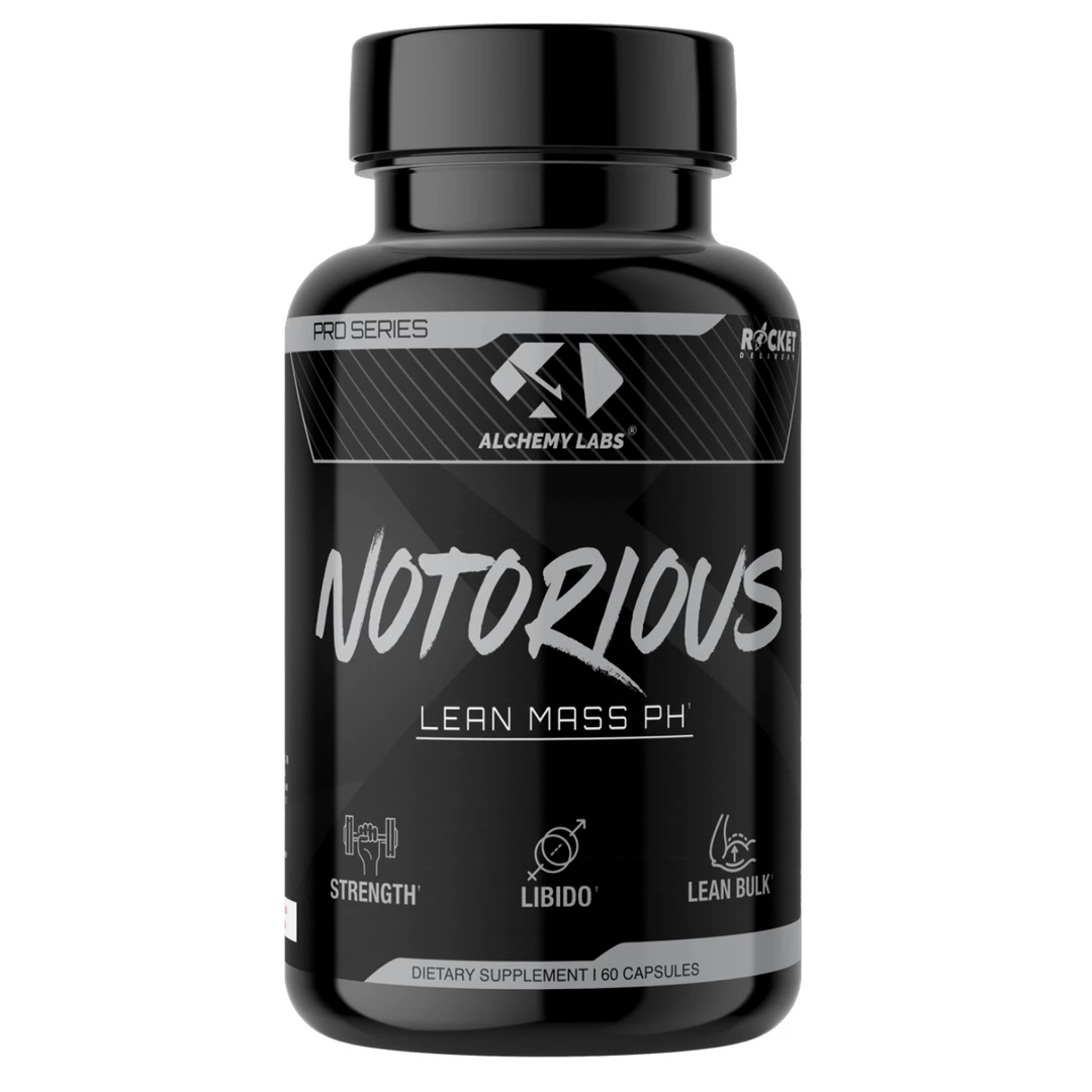 Best Sale ๐ฏ Alchemy Labs Notorious (60 Caps) Test Boosters, Andro, And PCT โ๏ธ 1 Alchemy Labs Notorious (60 Caps) Test Boosters, Andro, And PCT