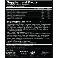 Modern Hardcore Nutrition MHN Arez God Of The Gym Pre-Workout