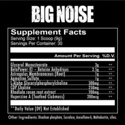 Pre-Workout RedCon1 Big Noise (30 Servings)