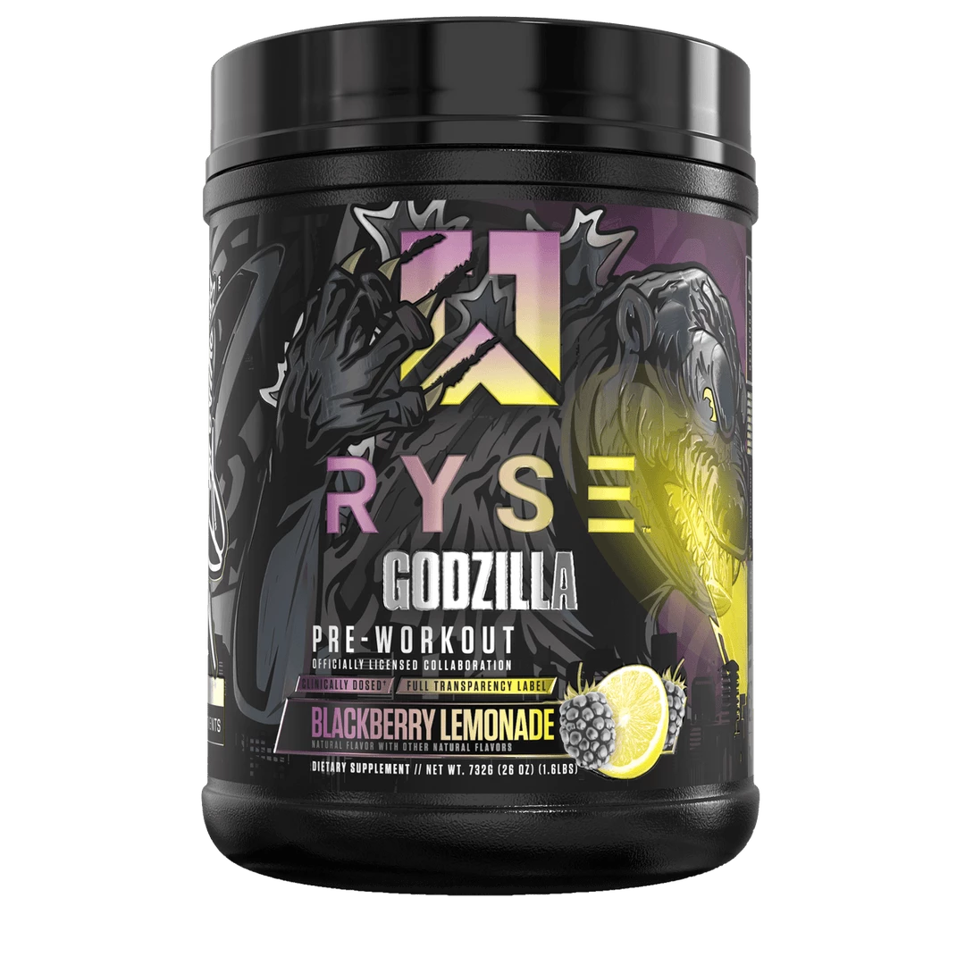 Flash Sale ๐ Ryse Godzilla Pre-Workout ๐ 3 Ryse Godzilla Pre-Workout