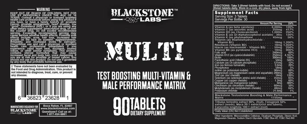 Best Pirce β¨ Blackstone Labs Multi (90 Caps) π 2 Blackstone Labs Multi (90 Caps)