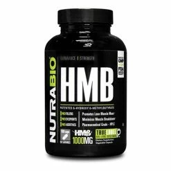 Lean Mass Gainers NutraBio HMB (180 Caps)