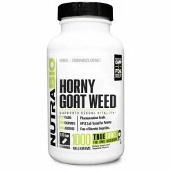 NutraBio Horny Goat Weed (120 Caps)