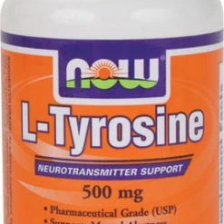 NOW L-Tyrosine 500mg (120caps) Amino Acids / Intraworkout