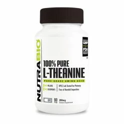 Nootropics & Focus NutraBio L-Theanine (Caps & Powder)