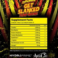 Slankamania Get Slanked Non-Stimulant Pre-Workouts