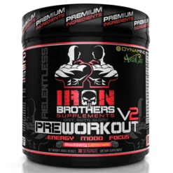 Iron Brothers Relentless V2 Pre-Workout