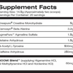 MTS Nutrition Clash V2 Pre-Workout