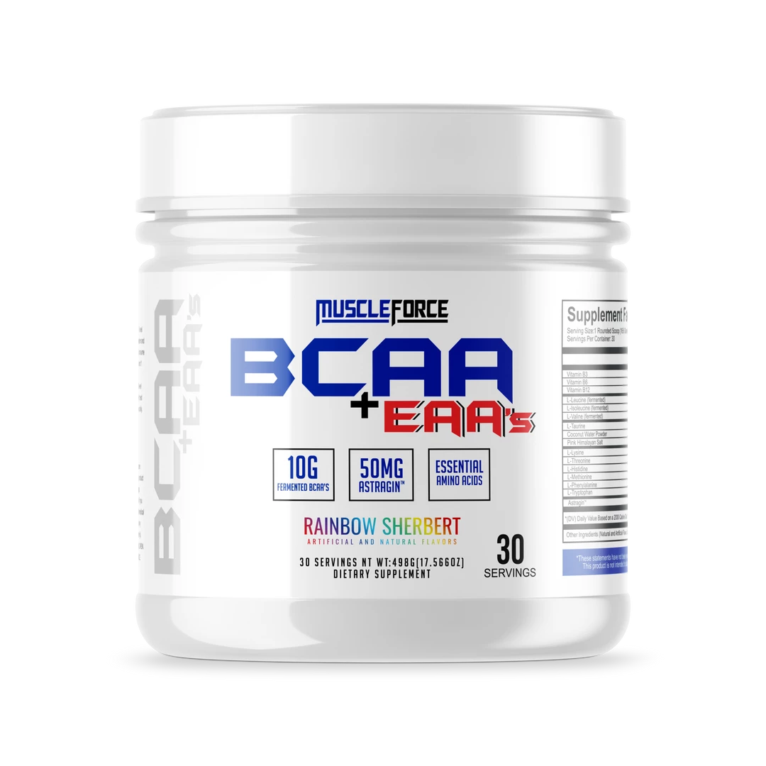 Discount ๐งจ Amino Acids / Intraworkout MuscleForce Bcaa+Eaa's ๐ 1 Amino Acids / Intraworkout MuscleForce Bcaa+Eaa's