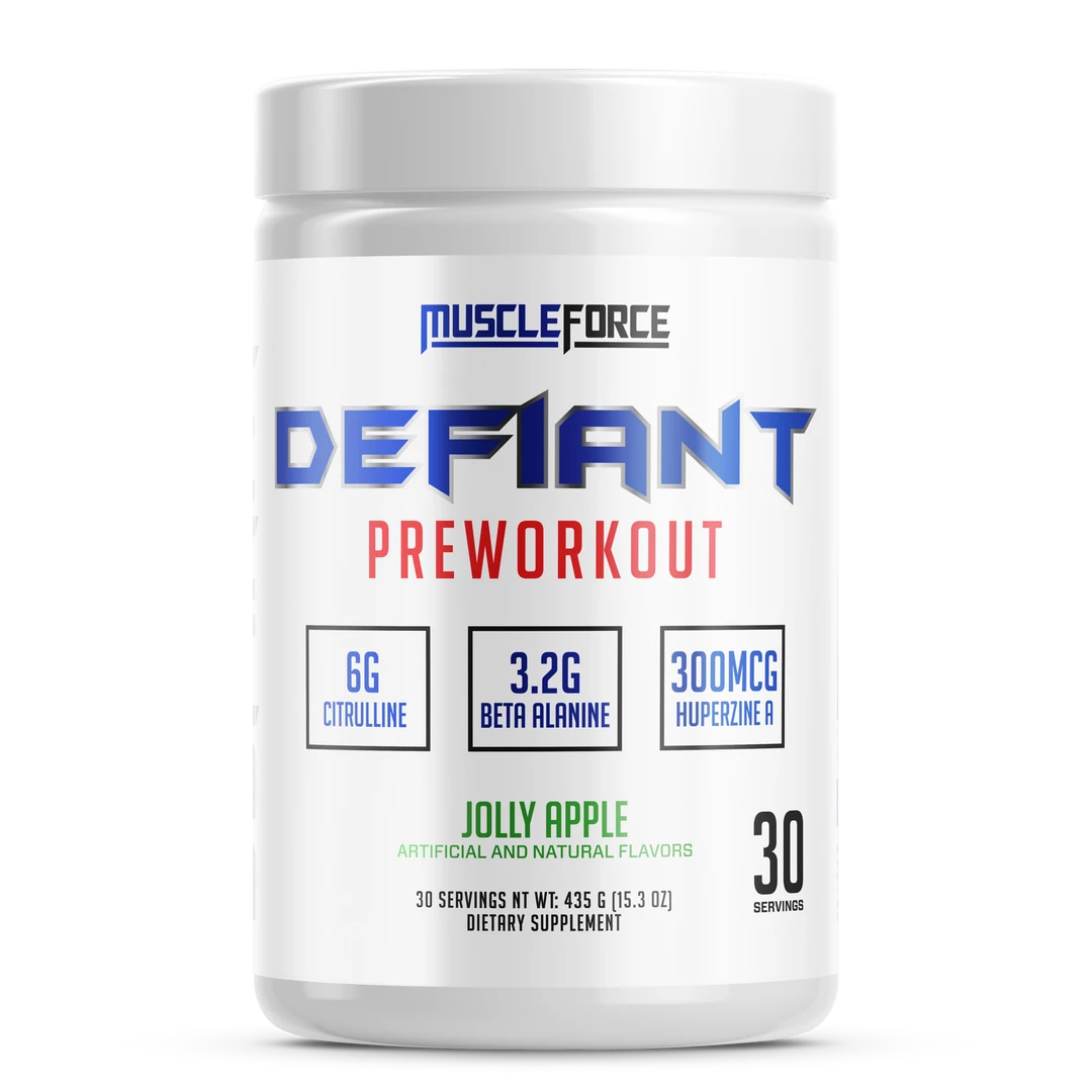 Discount ๐ MuscleForce Defiant Preworkout Pre-Workout ๐ฅ 3 MuscleForce Defiant Preworkout Pre-Workout