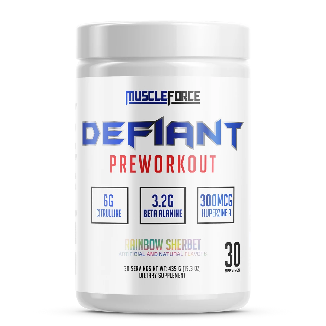 Discount ๐ MuscleForce Defiant Preworkout Pre-Workout ๐ฅ 1 MuscleForce Defiant Preworkout Pre-Workout