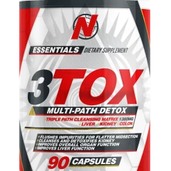 NTel Nutra 3TOX (90 Caps) Fat Burners