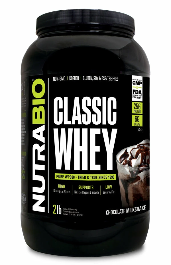 Discount ✨ NutraBio Classic Whey 🌟 9 NutraBio Classic Whey