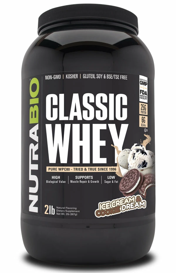 Discount ✨ NutraBio Classic Whey 🌟 5 NutraBio Classic Whey