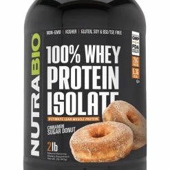 NutraBio 100% Whey Protein Isolate