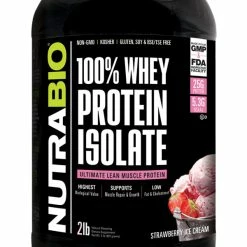 NutraBio 100% Whey Protein Isolate
