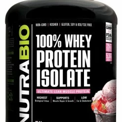 NutraBio 100% Whey Protein Isolate