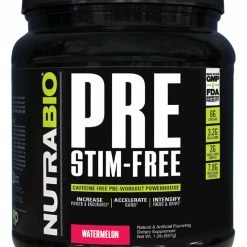 NutraBio Pre (Regular And Stim Free) Pre-Workout