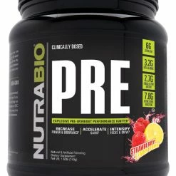 NutraBio Pre (Regular And Stim Free) Pre-Workout