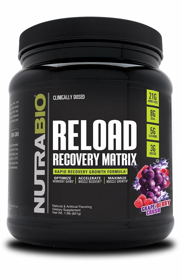 Promo โ๏ธ NutraBio Reload Recovery Matrix (30 Servings) ๐ 1 NutraBio Reload Recovery Matrix (30 Servings)