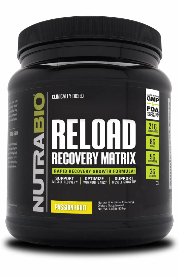 Promo โ๏ธ NutraBio Reload Recovery Matrix (30 Servings) ๐ 5 NutraBio Reload Recovery Matrix (30 Servings)