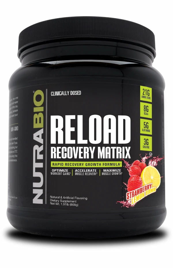 Promo โ๏ธ NutraBio Reload Recovery Matrix (30 Servings) ๐ 2 NutraBio Reload Recovery Matrix (30 Servings)