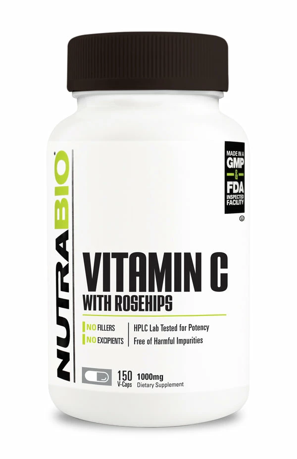 Flash Sale π Nutrabio Vitamin C With Rosehips 150Caps Vitamins & Minerals β 1 Nutrabio Vitamin C With Rosehips 150Caps Vitamins & Minerals