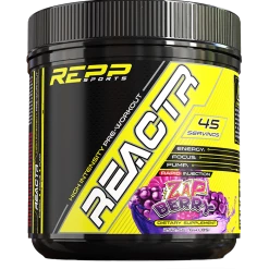 Budget ๐ Pre-Workout Repp Sports ReactR ๐ 8 Pre-Workout Repp Sports ReactR