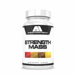 Test Boosters, Andro, And PCT American Metabolix Strength Mass (120 Caps)