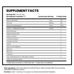 MAN Sports Scorch Powder Fat Burners