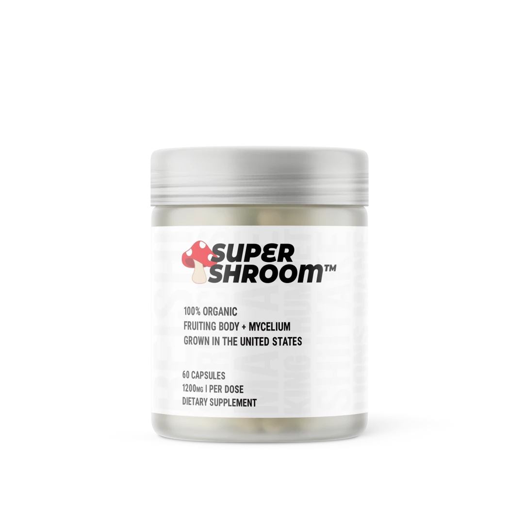 Wholesale ๐ Glaxon SuperShroom (60 Caps) Vitamins & Minerals ๐ 1 Glaxon SuperShroom (60 Caps) Vitamins & Minerals