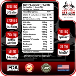 Iron Brothers Relentless V2 Pre-Workout