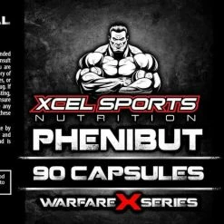 XCEL Sports Nutrition Phenibut 90Caps Vitamins & Minerals